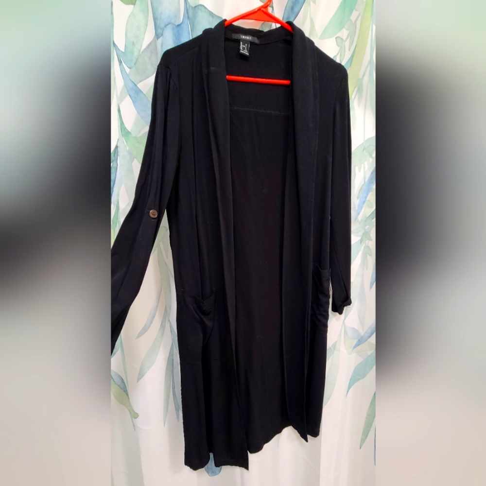 Long black jacket